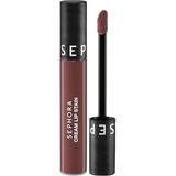 Sephora Cream Lip Stain Bulaşmayan Kadife Bitişli Ruj - Mat Likit Ruj - 41 Vintage Rosewood (5 Ml)
