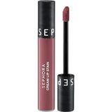 Sephora Cream Lip Stain – Bulaşmayan Kadife Bitişli Ruj - Mat Likit Ruj, 85 Rosewood