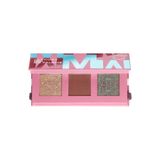 Sephora Mini Mix Palette-Uzun Süre Kalıcı Mat&Simli&Pullu&Işıltılı Bitişli Göz Far Paleti 3G