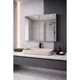 Septemius Lavabo Üstü Aynalı Banyo Dolabı Çok Amaçlı Duvar Dolabı