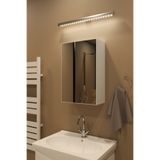 Septemius Tek Kapaklı Aynalı Beyaz 60 cm Banyo Dolabı