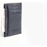 Septemmart Redon Hakiki Deri Çok Bölmeli Kartlık - Lacivert - KadınCüzdan