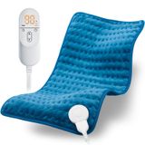 SEPTYWARM Sırt ağrılarını hafifletmek için ısıtma pedi, kramplar/karın/bel/omuz için elektrikli ısıtma pedleri, 6 ısı ayarı ve otomatik kapanma, nem/kuru ısı pedi, Noel hediyeleri, kadınlar erkekler anne baba için, 30,48 cm x 61,04 cm