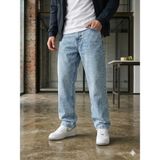 Ser Joven Erkek Buz Mavi Baggy Fit Geniş Kesim Jean Pantolon - 30