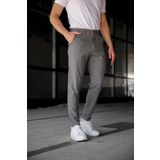 Ser Joven Erkek Füme Slim Fit Çizgili Kumaş Pantolon
