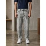 Ser Joven Erkek Gri Baggy Fit Geniş Kesim Jean Pantolon - 32