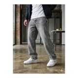 Ser Joven Erkek Gri Baggy Fit Geniş Kesim Jean Pantolon