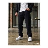 Ser Joven Erkek Siyah Baggy Fit Geniş Kesim Jean Pantolon