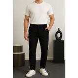 Ser Joven Erkek Siyah Slim Fit Kumaş Pantolon