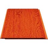 Ser Profil Düz Koyu Meşe Plastik Pvc Duvar Tavan Lambiri / 20 Adet 20 cm x 1 M - 4 M²