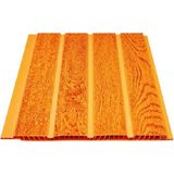 Ser Profil Fugalı Açık Meşe Plastik Pvc Duvar Tavan Lambiri / 20 Adet 20 cm x 1 M - 4 M²