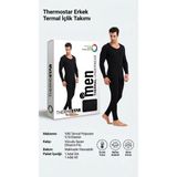 Ser-Yün Thermostar Erkek Termal Içlik Tayt/bady L Siyah