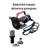 SERA 220 Watt Elektrikli Mazot Aktarma Pompası Yakıt Sıvı Aktarma Mazot Pompası Paslanmaz Gövde