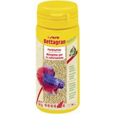 sera Bettagran Doğa 50 ml (24 g) - 50 mg/kg besleyen doğal astaksantin betta için ince granüller, akvaryum tetraları, neon & co için balık yemi.