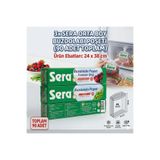 SERA BUZDOLABI POŞETİ 24 X 38 cm 4 LT KAPASİTE 30 LU 3 PK TOP 90 TEK