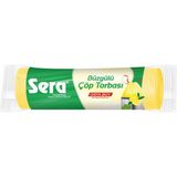 Sera Çöp Torbası Büzgülü Orta Boy Limon Kokulu 20 Adet