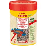 sera Granured Nature 100 ml (55 g) - Küçük carnivore çiklitler için ana yem, Malavi ve Tanganika için yem