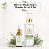Sera Natura Biberiye Suyu ve Yağı Seti Doğal Saç ve Cilt Bakımı - Biberiye Suyu ve Biberiye Uçucu Yağı
