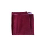 Sera Okey Oyun Masa Örtüsü Ince Kadife Bordo 140 X 140 Cm
