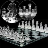 Sera Oyun Aletleri Cam Satranç Takımı 30 x 30 cm Şık Tasarım ve Kaliteli Malzeme