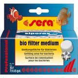 sera siporax mini Professional 35 g | biyolojik filtre ortamı, 100 litreye kadar nano ve küçük akvaryumlar için | 3D gözenek yapılı yüksek gözenekli sinterlenmiş cam | sabit su değerleri için