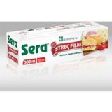 Sera Streç Film 300 Metre x 30 Cm - 8 Micron - Kayar Kesme Bıçağı Hediyeli