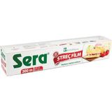 Sera Streç Film 300 Metre x 45 cm - 8 Micron - Kayar Kesme Bıçağı Hediyeli - Şeffaf