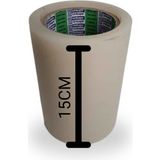 Sera Tamir Bandı 15 cm x 25 M – Uv Katkılı Güçlü Yapışkan Naylon Onarım Bandı - Şeffaf