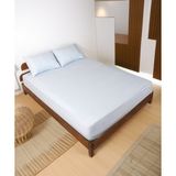 Seralay Home Mavi Tek Kişilik Lastikli Çarşaf - 100 x 200