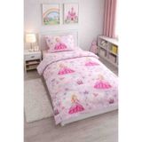 Seralay Home PRENSES DESEN TEK KİŞİLİK NEVRESİM TAKIMI (LASTİKLİ ÇARŞAFLI)