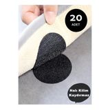 Seram Collection 20 Adet Halı Kilim Koltuk Örtüsü Kaydırmaz Sabitleyici Cırt Yıkanabilir Kendinden Yapışkanlı Ped