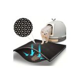 Seram Collection Büyük Boy Elekli Kedi Tuvaleti Önü Paspası Kedi Kumu Paspası 60x40cm