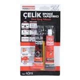 Seramik Ahşap Metal Plastik Cam Çelik Epoksi Yapıştırıcı 20+20 ml