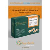 Seramik Boyama Seti Melek Serisi - Hobi ve El Sanatları Için Renkli Koleksiyon - Seçenek 1