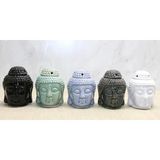 Seramik Buda Büstü Buhurdanlık Alk4446