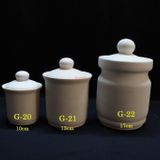 Seramik Büyük Silindir Baharatlık 13cm G-21