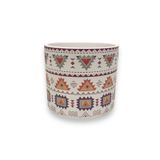 Seramik Desenli Saksı (Geleneksel)