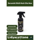 Seramik Etkili Hızlı Cila Etkili Formül Parlatıcı Canlı Görünüm Uzun Süre Koruyucu Seramik Oto Araba - Tek Ebat - (ClearEyelets)Black-RadiantOrchid