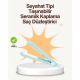 Seramik Kaplamalı, Saç Hasarını Azaltan Kısa Saçlara Uygun Bukle Maşası TKNDYM-XUCZMİNİDÜZLEŞTİRİCİİİ