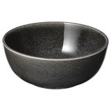Seramik kase, koyu gri, 14 cm