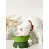 Seramik Kedi ve Köpek Mama Su Kabı Luna Model(Yeşil)