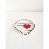 Seramik Kepçe Kaşıklık Altlığı Kepçe ve Kaşık Nihalesi - 12 x 12 cm