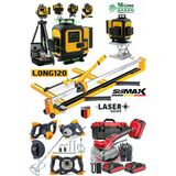 Seramik Süper4 Serisi 120Mm Seramik Fayans Kesme-Boya Harç Karıştırıcı-Akülü Vantuz Tokma-16 Lazer