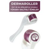 Serap Çınar Cosmetics Dermaroller Beyaz Professional - Saç, Kaş, Sakal Serum Kullanıma Uygun Yeni Seri