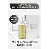 Serap Çınar Cosmetics Saçkıran & Sakal Kıran Alopesi Etkili Vitamin Serum 30ml Erkeklere Özel