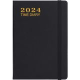 Seraphic 1 2024 Cep Planlayıcı Takvimi 2024 Cepli Haftalık Aylık Planlayıcı Elastik Kapatma Not Sayfaları Aylık Sekmeler Siyah (Yurt Dışından) - Kırtasiye Ürünleri