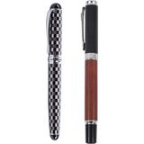 Seraphic 1 Jinhao X750 Satranç Tahtası Çeşmesi Kalem Orta Ince Nib Yazma Işareti &amp 8802 Woody Orta Nib Çeşme Kalemi - Kırmızı+Siyah (Yurt Dışından) - Kırtasiye Ürünleri