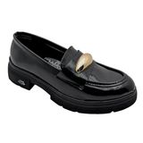 Seraphiel | Kadın Hakiki Deri Topuklu Loafer