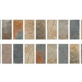 Serapool Pool Mix 33x66 Porselen Renkli Havuz Seramiği