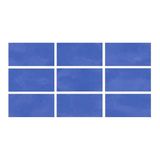 Serapool Relax Pastel Cobalt Doğal Porselen (1 m² - 33x66 cm)